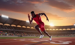 Athletics race betting market